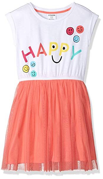 Amazon Brand - Spotted Zebra Girl's Toddler & Kids Knit Short-Sleeve Tutu Dress