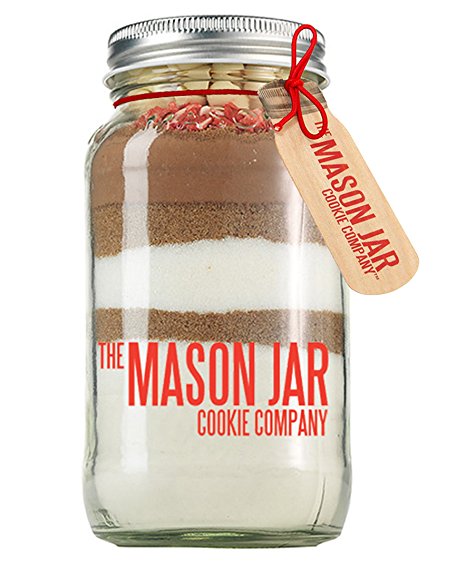 The Mason Jar Cookie Company Brownie Mix, Peppermint, 26.46 Ounce