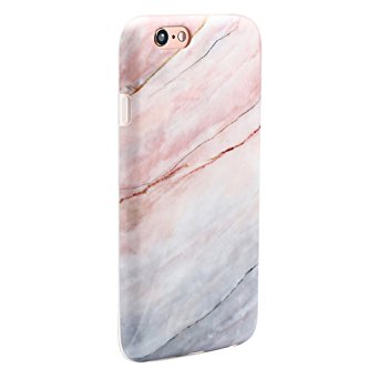 GOLINK Full Printing IMD Slim-Fit Ultra-Thin Anti-Scratch Shock Proof Dust Proof Anti-Finger Print TPU Case for iPhone 6/iPhone 6S (4.7 inch)-Marble Pattern V