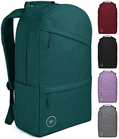 Simple Modern Legacy Backpack with Laptop Compartment Sleeve - 25L Travel Bag for Men & Women College Work School - Legacy: Riptide