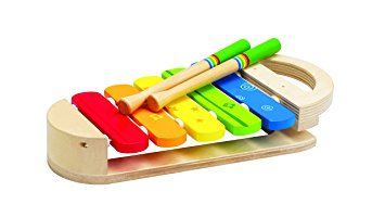 Hape Rainbow Xylophone Toddler Wooden Musical Instrument