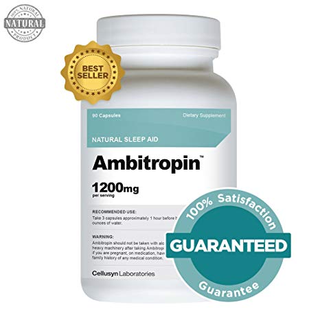 Ambitropin - Sleep Aid - Sleep Aids Natural - One of the Best Sleep Pills That Is Sold As an Over the Counter Sleep Aid