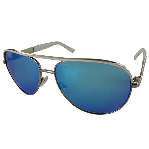 Guess Womens GF0287 Wire Frame Aviator Fashion Sunglasses