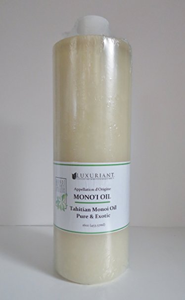 Monoi De Tahiti Oil-100% Natural-16 oz