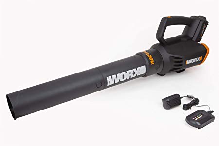 WORX WG547 20V (2.0Ah) Power Share Cordless Turbine Blower, 2-speed, Battery and Charger Included