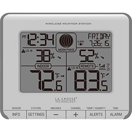 La Crosse Technology T83646 Wireless Weather Station with Time