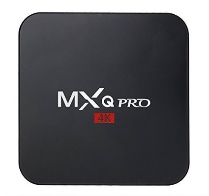 LEELBOX MXQ PRO Amlogic S905 Quad-Core Cortex-A53@2.0GHz Penta-Core Mali-450@600MHz  1GB/8GB--BLACK