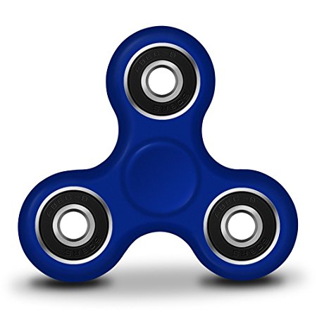 Antimi Hand Spinner Toy, [3D Figit] High Speed Si3N4 Ceramic Bearing EDC Focus Toys Hand Spinner for Kids & Adults - Best Stress Reducer Relieves ADHD Anxiety and Boredom, 1-2 mins Spin Time