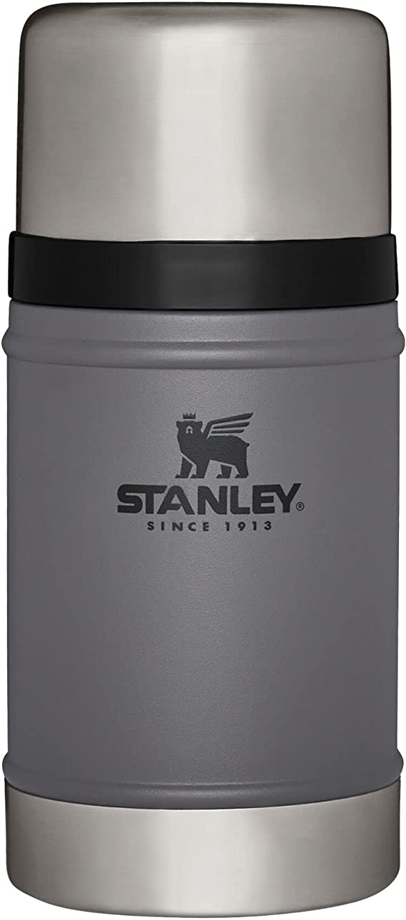 Stanley 10-07936-047 The Legendary Classic Food Jar Charcoal 24OZ / .7L