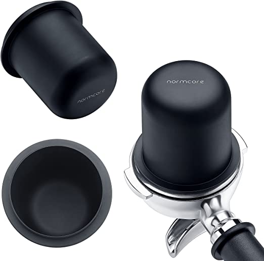 Normcore 58mm Portafilter Dosing Cup - Espresso Coffee Dosing Cup - 304 Stainless Steel - Matte Black - Non-stick coating