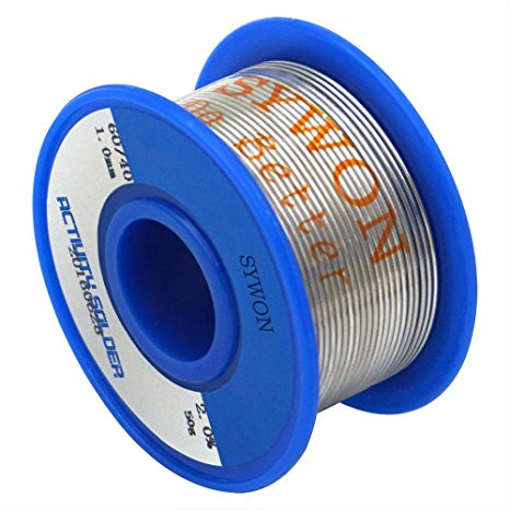 Sywon 60-40 Rosin Core Spool Solder Wire 0.039’’ 0.11lb