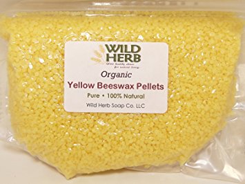 Bulk Yellow Beeswax Pellets Organic