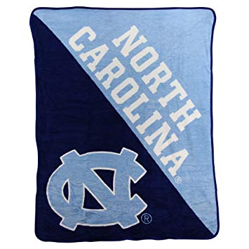 Officially Licensed NCAA "Halftone" Micro Raschel Throw Blanket, 46" x 60", Multi Color