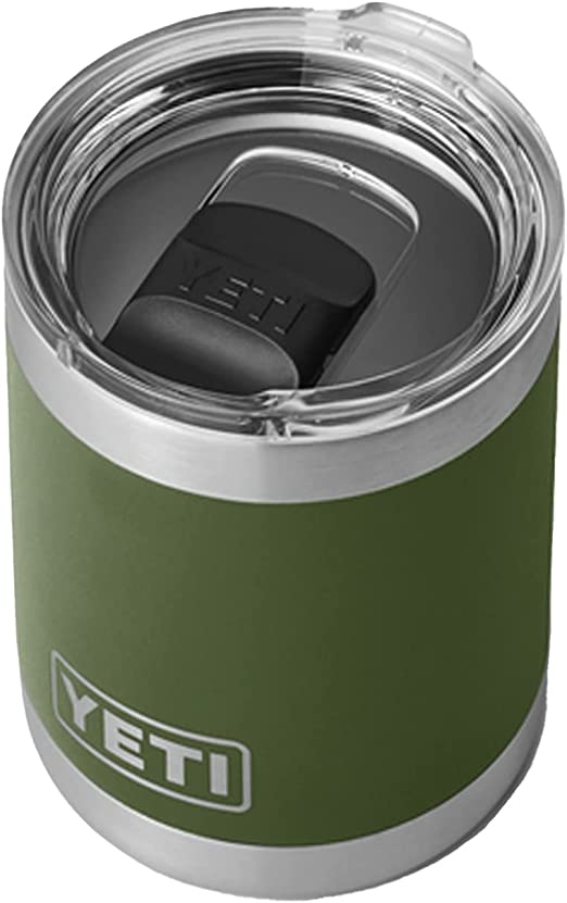 YETI Rambler 10 oz Lowball, Vacuum Insulated, Stainless Steel with MagSlider Lid