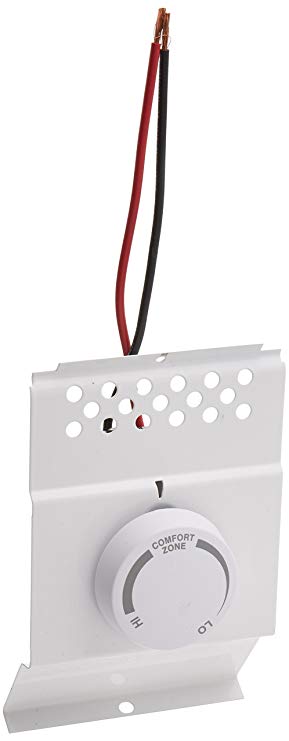 Cadet 8732 White Single Pole Built in Baseboard Thermostat
