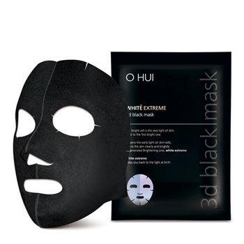 Korean Cosmetics_Ohui White Extreme 3D Black Mask_20g x 6sheets