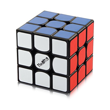 D-FantiX Qiyi The Valk 3 Speed Cube 3x3 Magic Cube Puzzle Black