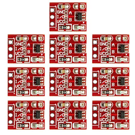 10PCS TTP223 Capacitive Touch Switch Button Self-Lock Module for Arduino