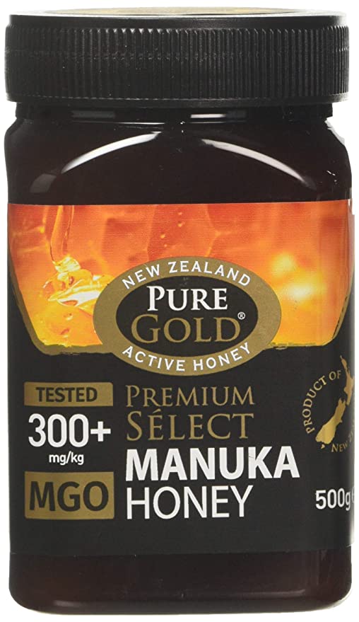 Pure Gold Premium Select Manuka Honey 300 Plus Mgo, 500 g