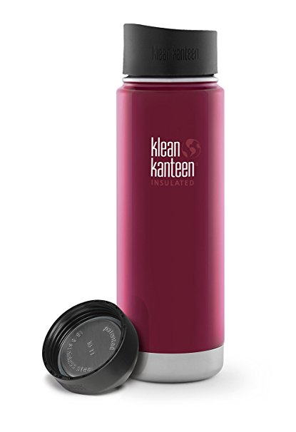 Klean Kanteen Wide Insulated Stainless Steel Bottle With Loop Cap (20-Ounce)