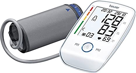 Beurer 658.06 Bm45 Upper Arm Blood Pressure Monitor (White)