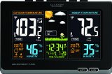 La Crosse Technology 308-1414B Wireless Atomic Digital Color Forecast Station with Alerts Black