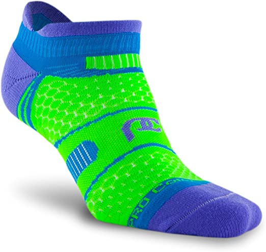 PRO Compression PC Runner Socks | Socks for Runner | Support Socks for Women and Men | Made in USA | (XS - L)