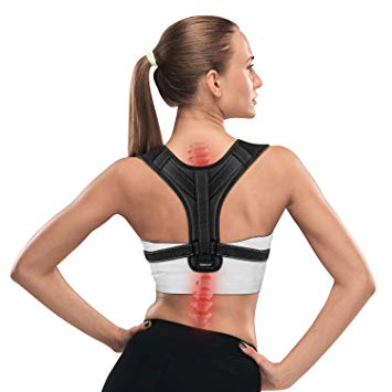 Posture Corrector for Men and Women - Adjustable Back Posture Straightener Upper Back Brace for Clavicle Spine Support,Providing Pain Relief from Neck,Back and Shoulder (Universal)