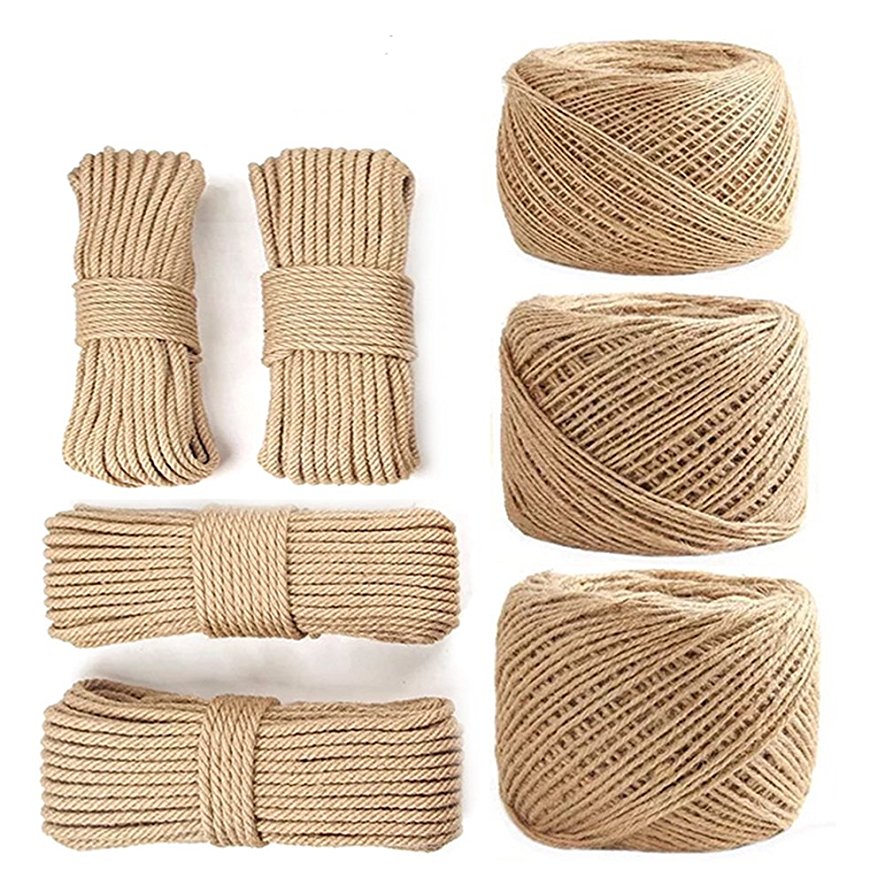 Renew Cat SCRATCHING POST Sisal Rope, DIY Natrual Cordage 23-210 1/4-Inch by 330-Feet Twisted Sisal Rope (1/4-IN 330-FT)