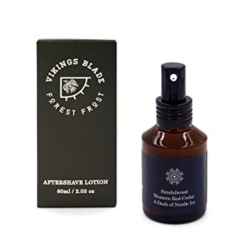 VIKINGS BLADE 'Forest Frost' After Shave Lotion, Sandalwood & Western Red Cedar with Cooling Effect