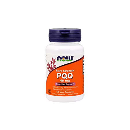 Extra Strength PQQ 40 mg Now Foods 50 VCaps