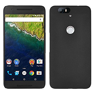 Nexus 6P Case, Monoy High Quality Ultra Thin Matte Black Hard case Cover for Huawei (Google) Nexus 6P 5.7" Devices (2015) (Black Hard Case)