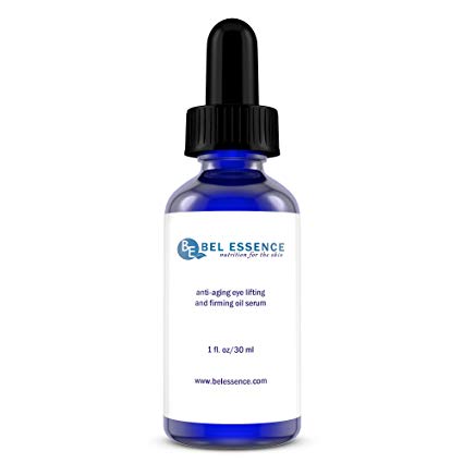Bel Essence All-Natural Anti-aging, Anti-Wrinkle Eye Lifting and Firming Serum with Almond, Grapeseed, Lavender and Rosehip Oils