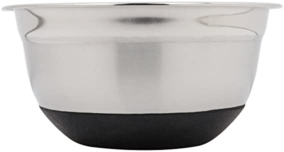 Winco Mixing Bowl with Silicon Base, 3-Quart