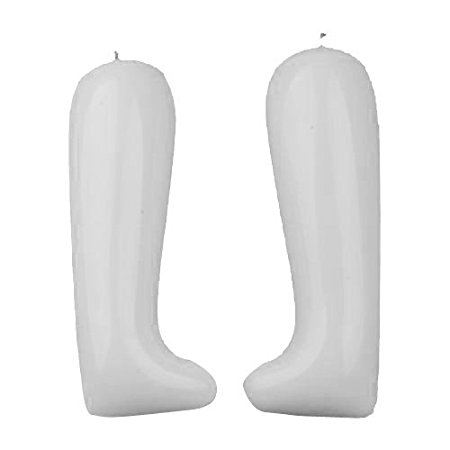 TOOGOO(R) 1 Pair 12 Inch White Film Inflatable Boot Stretcher Shaper Shoe Tree