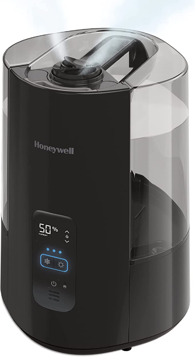 PUR Honeywell Dual Comfort Cool   Warm Mist humidifier, Black