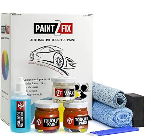 PAINT2FIX Touch Up Paint for Hyundai - Lava Orange YR2 | Paint Scratch Repair Kit