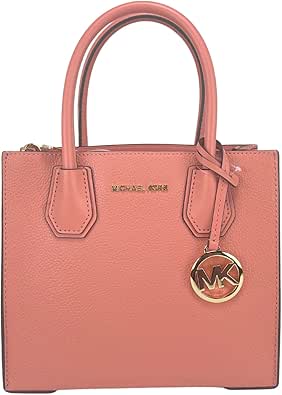 Michael Kors Women's Mercer Pebbled Leather Messenger Bag