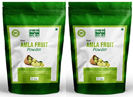 Amla Powder - Amalaki Fruit Power - "100% Pure & Natural" - Bulk - 2 Pounds(32 Ounce) - Premium Quality - Herbs India