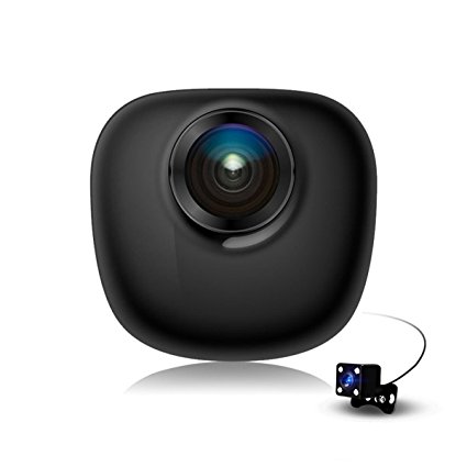 MERRILL Dash Cam Dual Camera, 2.7" LCD Full HD 1080p 170° Angle Dashboard Camera Recorder with Rear Camera, Super Night Vision, G-Sensor, WDR, Loop Recording F2701 Black