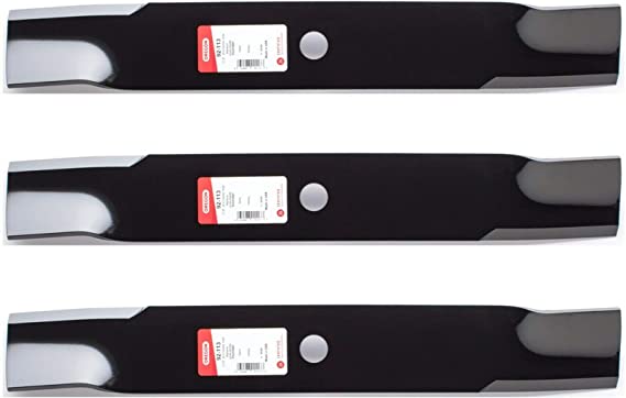 3PK Oregon 92-113 Blades for 60" John Deere M144196, TCU15881, M128485, TCU18990, M133381