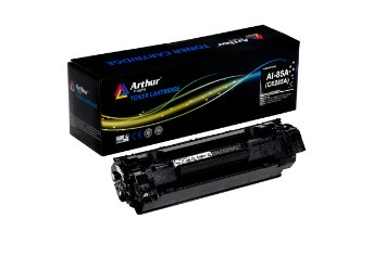 Arthur Imaging Compatible Toner Cartridge Replacement for Hewlett Packard CE285A HP 85A Black 1-Pack