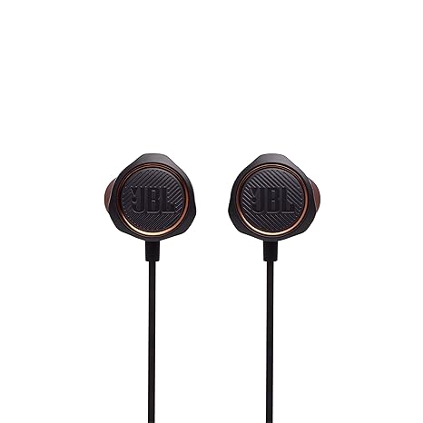 JBL Quantum 50 Wired, in-Ear Gaming Headphones with Inline Control - Black