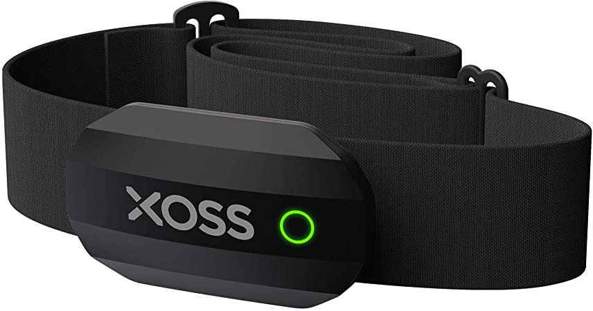 XOSS Heart Rate Monitor Bluetooth/ANT  Chest Strap IP67 Waterproof can Connect with Sport Apps and Cycling Computers,for Running,Cycling,Gym,Outdoor Sports