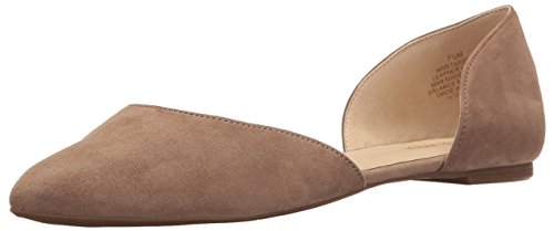 Nine West Women's Starship Suede Pointed-Toe Flat