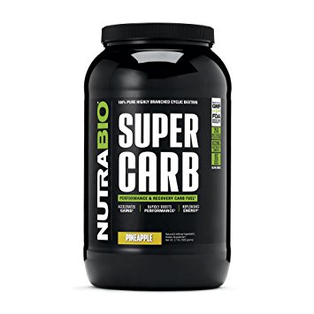 NutraBio Super Carb - Pineapple 60 servings