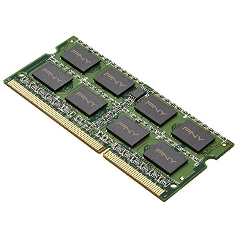 PNY 8GB DDR3 1600MHz (PC3 12800) 204-Pin CAS CL11 Notebook  Memory Module - MN8192SD3-1600