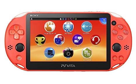 PlayStation Vita Wi-Fi model Neon Orange (PCH-2000ZA24) Japanese Ver. Japan Import