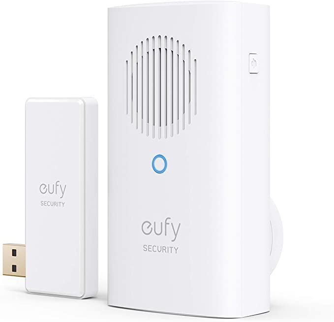 eufy Security Video Doorbell Chime, Add-on Chime, Requires eufy Security Video Doorbell 2K (Battery Powered), Simultaneous Ringtone, Adjustable Volume, Only Works with HomeBase 2