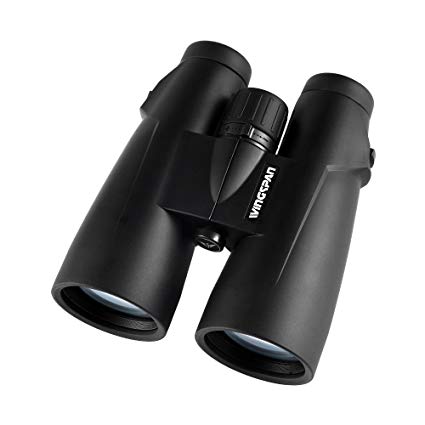 Wingspan Optics Panorama 8X56 High Powered Binoculars for Bird Watching. XL 56mm Lens for the Brightest, Clearest View Possible. Waterproof. Fog Proof. Binocular Harness Included. From Polaris Optics